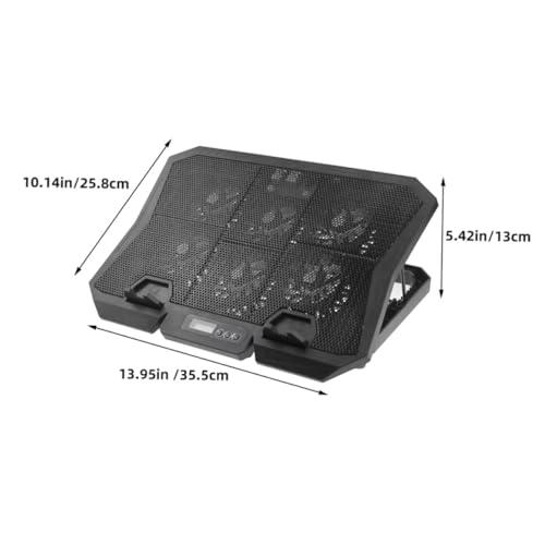 Base enfriadora para laptop 15.6 pulg con 6 ventiladores silenciosos miniatura 5