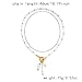 Gmai Ceramic Fish Pendant Necklace for Women Multicolor Rice Beads with Turquoise Accents Delicate Fish Jewelry for Everyday Vacation (long white)