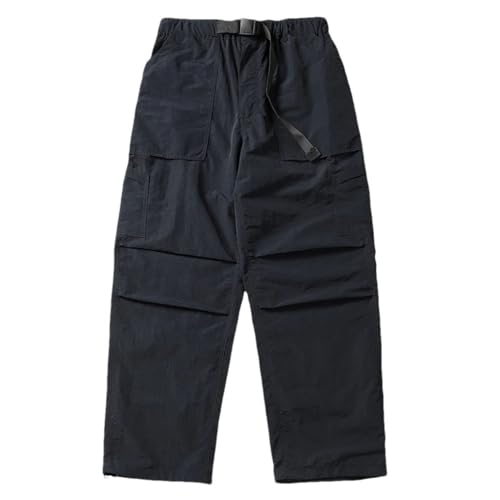 Solid Color Casual Simple Elastic Pocket Stitching Outdoor Men's Work Pants