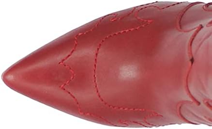 Dingo Boots Women's Lady's Night Fashion Boot, Red, 9 | Image 3