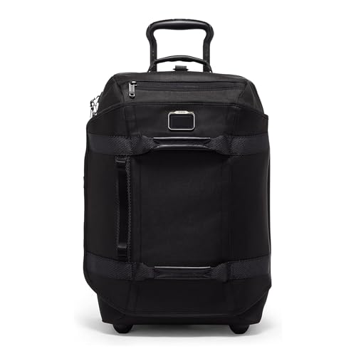 TUMI Alpha Bravo International 2-Wheel Duffel Backpack Black