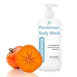 Mirai Clinical Body Wash for Strong Body Odor - Renewing Body Purifying & Deodorizing with Natural Persimmon & Green Tea Extracts - Nonenal® Eliminator for Women & Men - 9.29 Fl oz