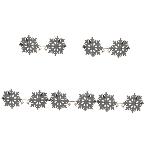 Lunettes flocon de neige sans monture idéales pour vos festivals et fêtes