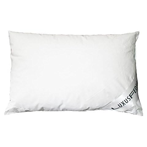 Luxusfeder Kinderkopfkissen 40x60 60% Daunen Klasse I 180g kuschelig weich Cover