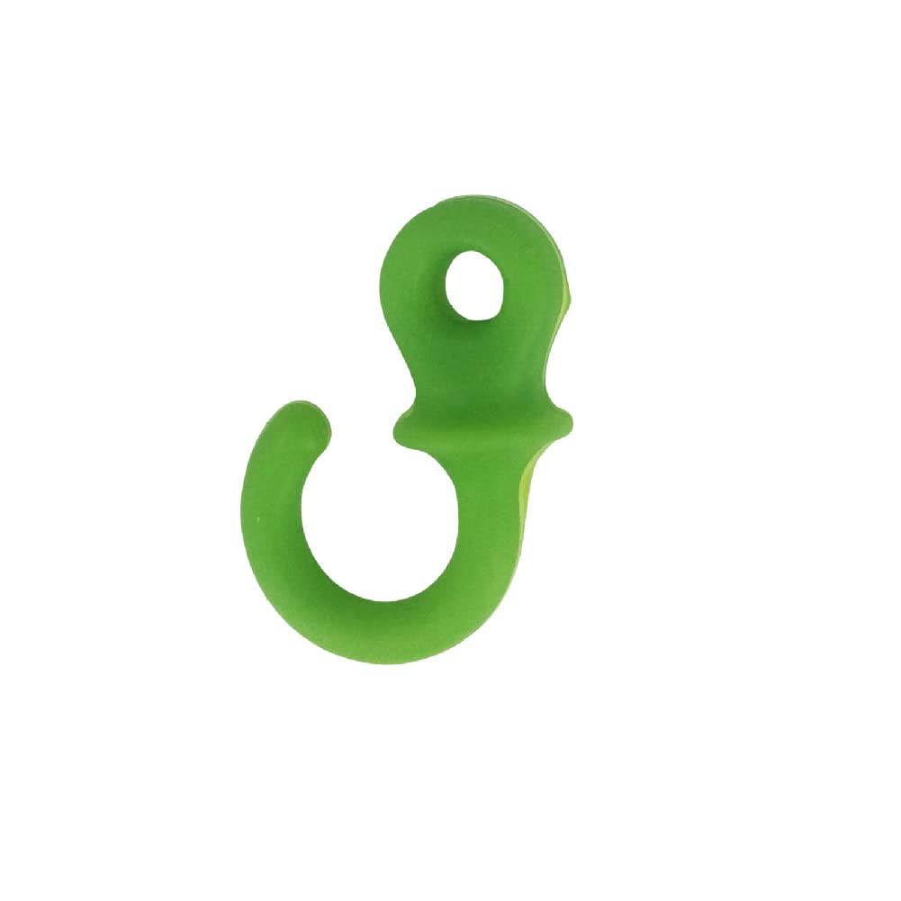 Mruabtiy 1 Bow String Stabilizer, 4Pcs Monkey Tail Type Rubber Compound Bow String Shock Absorber (Green)