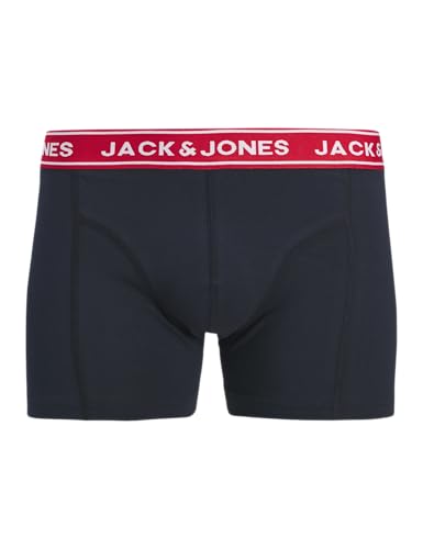 Trunks JACK & JONES Hombre Jachector: Pack de 3 bóxers de algodón liso ajustados 4