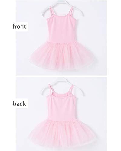 image for Stelle Girl's Camisole Ballet Leotard Dress for Dance, Gymnastics and 