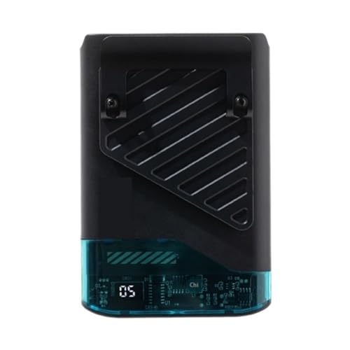 �E�G�X�g�N���b�v�t�@�� 4000mAh �n���Y�t���[��p�t�@�� ���O��ƁA�f�X�N���[�N�A�T�C�N�����O�ɍœK �����Ԃ̃o�b�e���[�쓮(Black)
