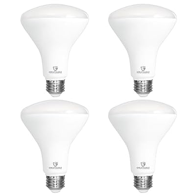 Great Eagle Lighting Corporation BR30 LED Bulb, 11W (75W Equivalent), 850 Lumens, 4000k (Cool White), for Recessed Can Use, Dimmable, and UL Listed (4-Pack)