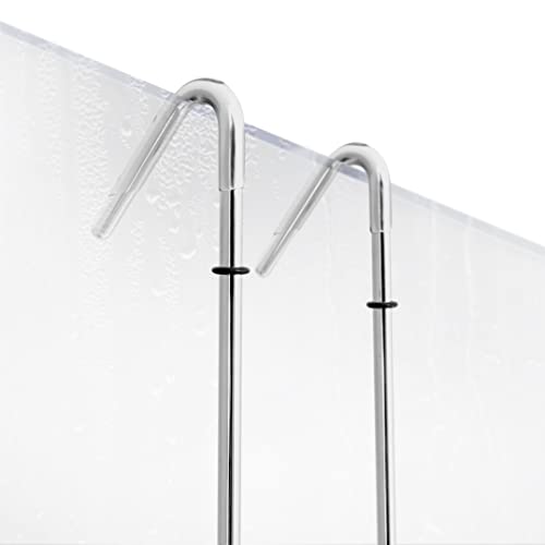 Étagère de douche suspendue kowald au design chromé géométrique moderne - 4