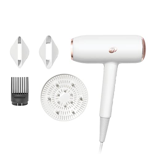 T3 Featherweight StyleMax Ionic Hair Dryer: Lightweight, Fast Drying with Custom Heat Automation and 4 Attachments
