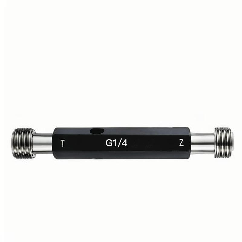 Premium BSPP (G-Series) Thread Plug Gauge Set | G1/16 to G5" | ISO 228-1 Standard | GO/NO-GO Pipe Thread Tester for Industrial Use(G1/4-19 Plug Gauge)