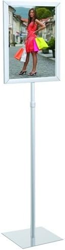 11" X 14" Poster Display Accommodates Double-sided Signage