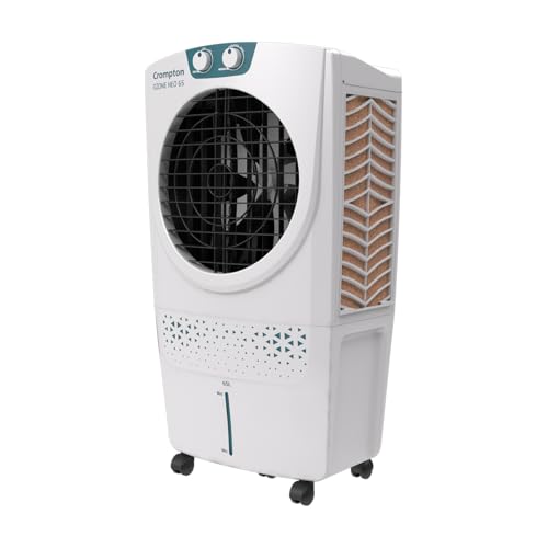 Image of Crompton Ozone Neo Desert Air Cooler 65L| High density honeycomb Pad for Cooling Retention| Water Level indicator| 4 way Air deflection & Auto Swing | Everlast Pump| 3 Year Brand Warranty