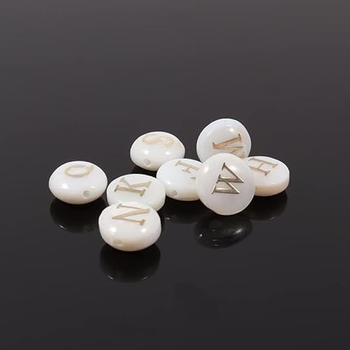 Unzei Dainty Letter Initial Bracelet For Women Bead Faux Pearl Bracelet, Fashion Women Link Bracelet Strand Wristband Jewelry Gift #TOP4