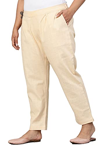 Image of Jaipur Kurti Women's Regular Pants