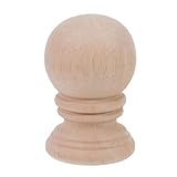 Design européen classique : Inspirés des motifs européens traditionnels, ces capuchons pour poteaux de lit et escaliers confèrent un charme romantique qui s’intègre harmonieusement dans décors contemporains et anciens
