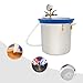 3 Gallon Vacuum Chamber with Lid Degassing Chamber, Stainless Steel Vacuum Chamber for Stabilizing Wood Degassing Siilicones Epoxies and EssentialOiils