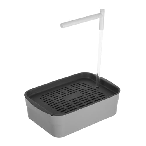 GANAZONO Automatic Bird Bath Parrot Shower Tub Parrot Bathing Fountain for Lovebirds Cockatiels Pigeons