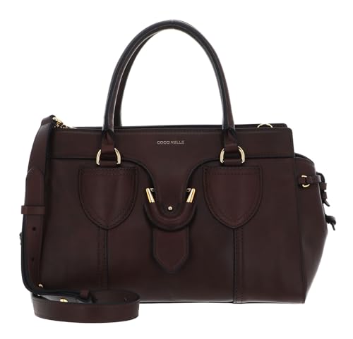 Sac à main Coccinelle York en cuir vintage fondant, l'élégance italienne au quotidien