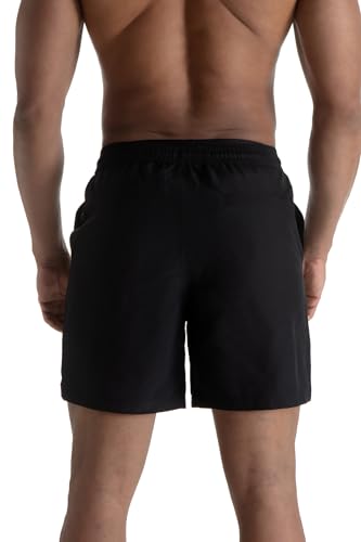 Mens Swim Trunks 6" Quick Dry Swim Shorts with Mesh Lining Swimwear Bathing Suits with Zipper Pocket3