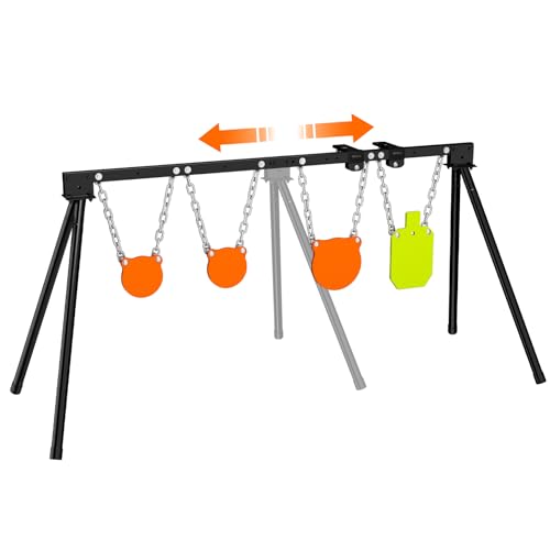 Expandable AR500 steel target system with stand (2)