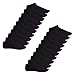 Produktbild Footstar Herren & Damen Sneaker Socken (20 Paar) Kurze Sportsocken aus Baumwolle - Sneak It! - Schwarz 43-46