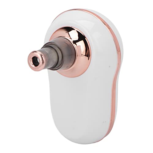 Máquina Eléctrica de Eliminación de Espinillas, Succión de Vacío Recargable Portátil para el Hogar, Succión de Vacío Eléctrica de Espinillas, Limpiador de Poros Faciales(Blanco)