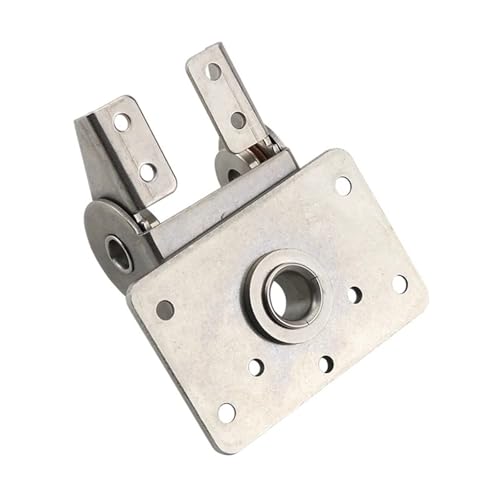 Charnière de précision dynamométrique inox 304 amortie double axe - 3