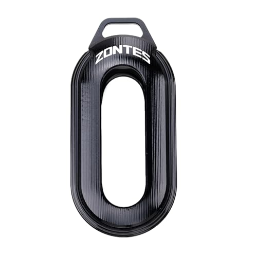 Llavero CNC para ZONTES 368E acabado premium aluminio negro