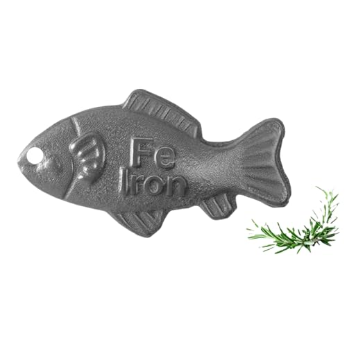 Iron Fish Cooking Utensils,Effective and Safe Kitchen Cooking Tool-1Pack