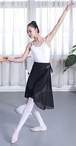 Foto von Hoerev Frauen Mädchen Erwachsene Pure Wrap Rock Ballett Rock Ballett Tanz Tanz Kleidung,M