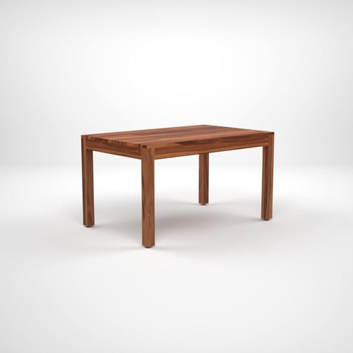 Image of Luxury Solid Sheesham Wood 6 Seater Dining Table Set with Cushioned Chairs | Wooden 6 Seater Dining Table with 6 Chairs | Premium Home Furniture| Hotels Restaurant (Finish Type-Honey)