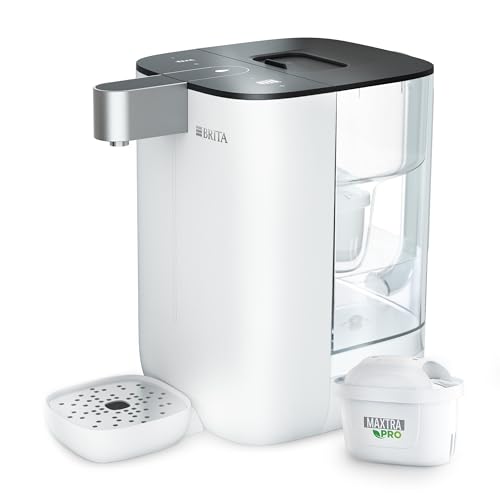 BRITA Cube dispensador de Agua (4,0 L) Cinco temperaturas en Cinco Segundos, máxima Seguridad con...