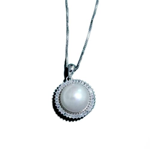 Kolczyki z pereł słodkowodnych, naszyjnik i pierścionek, trzyczęściowe kolczyki trapezowe dla kobiet, kolczyki do uszu, 925, biżuteria,necklace-925