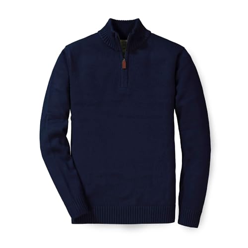 Image of Hope & Henry Men's Half Zip Pullover Sweater