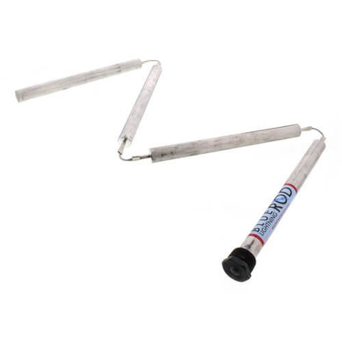 Water Heater Smart 44" Blue Lightning Magnesium Anode Rod, Hex Plug, Flexible (4 sections)