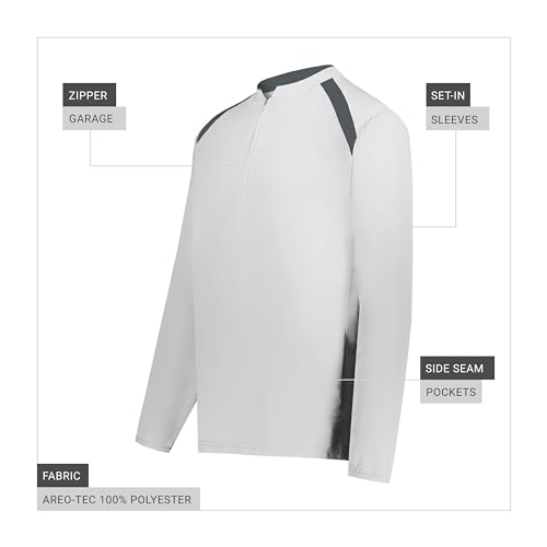 Image of Holloway boys Holloway Boy's Clubhouse Pullover Cage Jacket