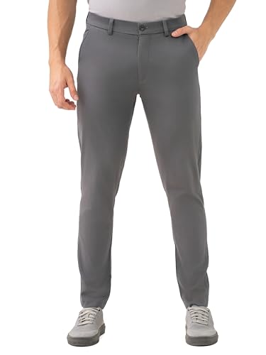 Image of The Pant Project Luxury Cotton Chinos Pants for Men | Stylish Slim Fit Men's Wear Trousers for Office or Party | Mens Fashion Dress Trouser with 2 Way Stretch