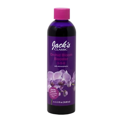 Image of Jack's Classic 3-9-6 Orchid Bloom Booster Liquid Plant Food with Micronutrients, 8 fl. oz.