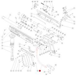 V-Tac Marker Parts - SW1 - Part #23 Steel Braided Hose