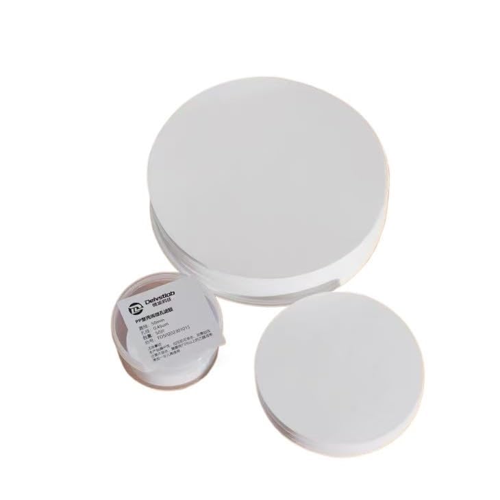 Laboratory Filter Membrane PP hydrophilic Polypropylene (BHP) microporous Membrane Filter Membrane Diameter 25/47/50/60/100mm 25 Turns(50mm 5um 50 pcs)
