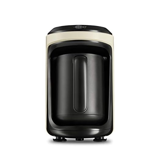 Karaca Hatır Hups Máquina de café turca Crema, Máquina de calentamiento de leche, para 5 personas, Cafetera automática, Mocha turca con leche, Chocolate caliente, café instantáneo con leche, leche