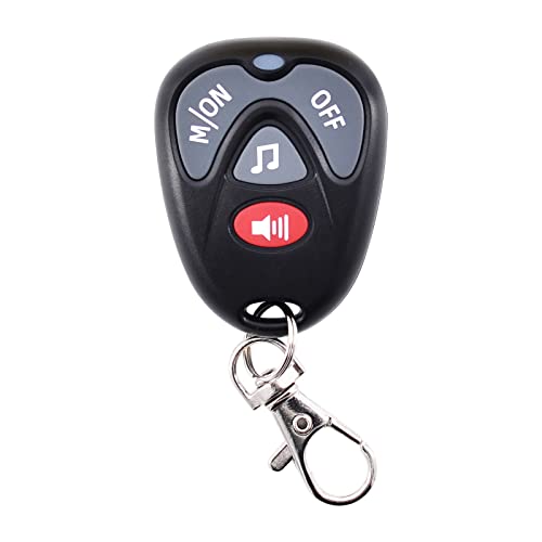 GREENCYCLE remote control for Motion Sensor Doorbell(ASIN:B078PKYRS7) or Wireless Door Open Chime(ASIN:B07H5GCSTM), 1 Remote Control, Can't use separately