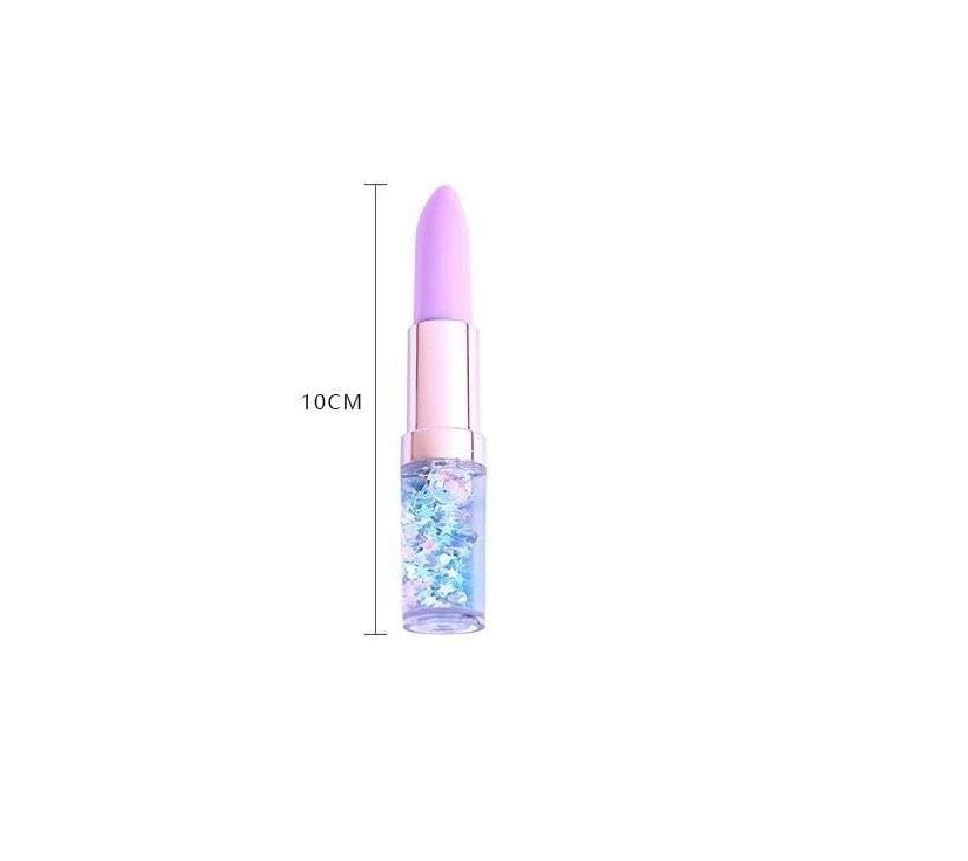 Image of ECLET Glitter Lipstick Pen Set (Pack of 12) - Cute Fancy Ball Pens for Kids, Smooth Writing Stationery, Lipstick Shape Novelty Pens for School, Return Gifts & Party Favors-T