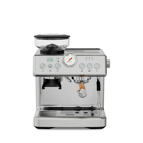 CREATE / THERA CLASSIC ADVANCE/Cafetera express semiautomática con vaporizador / 20 bares, depósito 250g, filtro 1-2 tazas, 15 ajustes de molienda, 2450W
