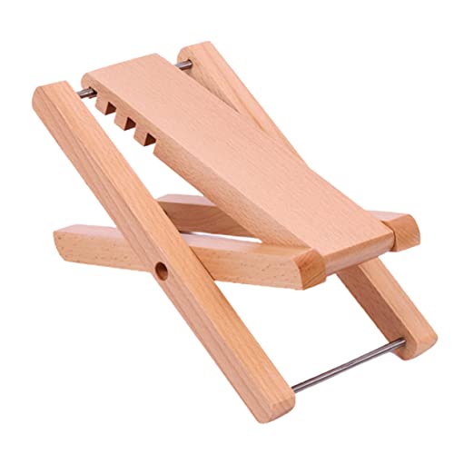 Yardwe Height Wooden Guitar Foot Rest Foldable Position Footstool for Easy Playing Portable Ergonomic Guitar Pedal Lightweight Guitar Footstools for Musicians