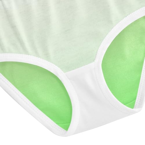 Joisal Blush Pink Cobalt Green Gradient Toddler Girls Underwear 2t Cotton Cute Panties Girl Fun Print Kids Undies Briefs 5