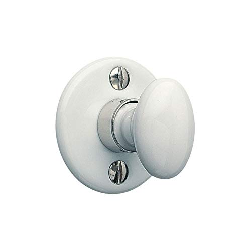 Rosace porcelaine ø 50 mm - Modèle : Clé L - MERIGOUS