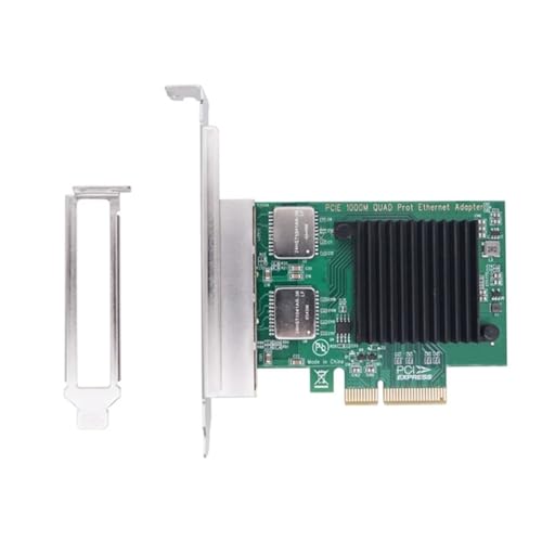 Tarjeta de Red 2 Puertos I350T2 Chip I350AM2 PCIE 1X a 2X 10/100/1000 Mbps Gigabit Ethernet para PC miniatura 4